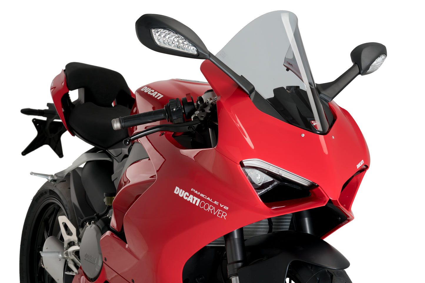 PUIG R-Racer screen for Ducati Panigale V2 2020-24/ Panigale V4 2018-20 - #9690