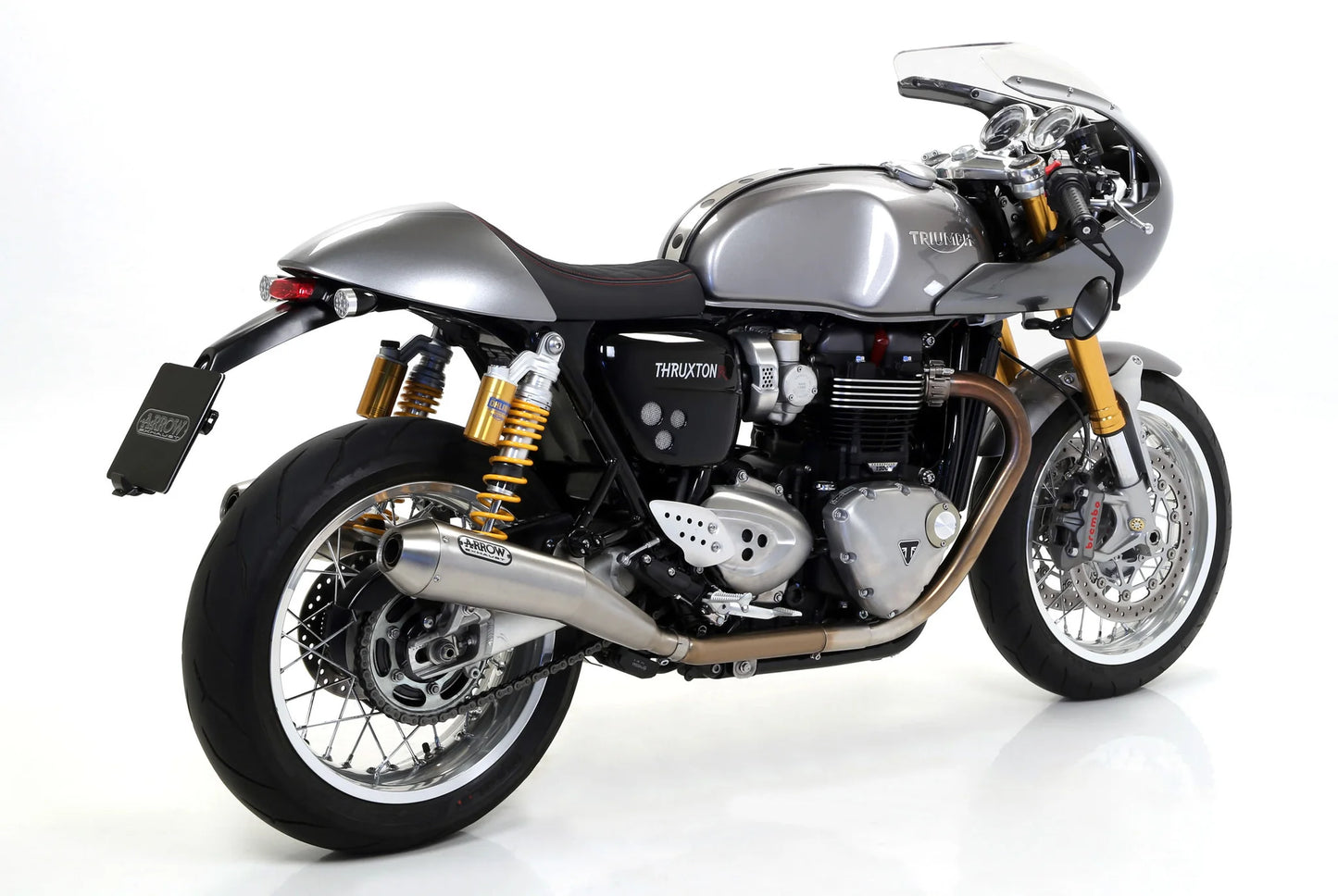 REMUS ARROW TRIUMPH THRUXTON R DE-CAT COLLECTORS