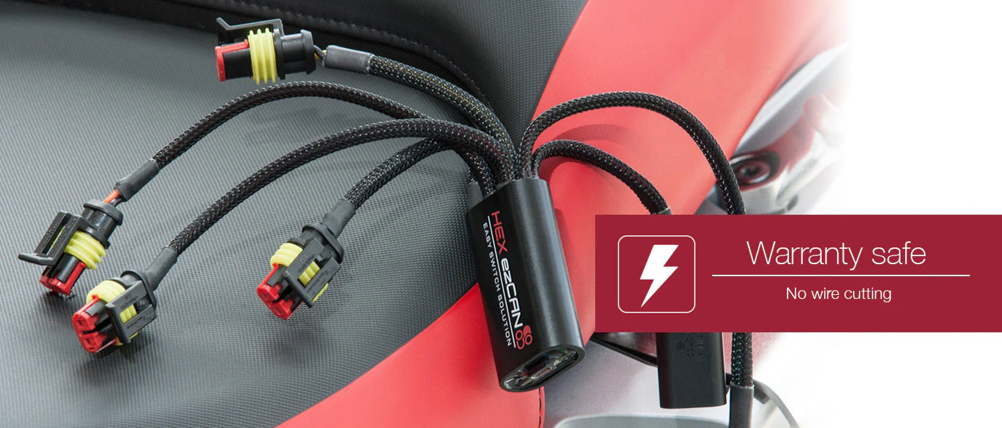 HEX ezCAN → BMW S, F &K Accessory Manager (Gen 2)