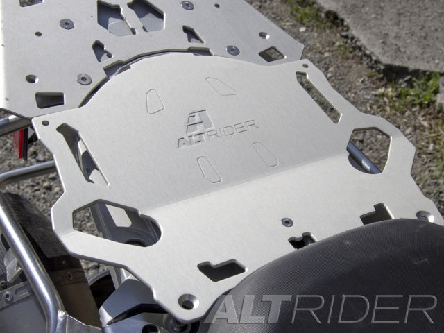AltRider Pillion Luggage Rack for BMW R 1200 & R 1250 GS /GSA Water Cooled - Silver