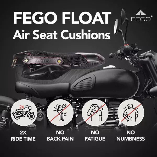 FEGO Float Advanced – Air Seat Cushion for Bikes