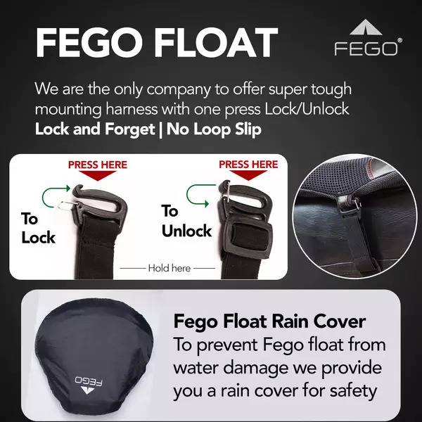 FEGO Float Advanced – Air Seat Cushion for Bikes