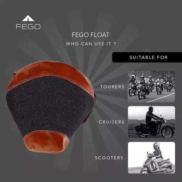 FEGO Float Mountain Range – Air Seat Cushion for Bikes