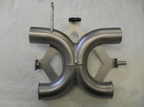 NORMAN HYDE X-PIPE FOR TRIUMPH MODELS