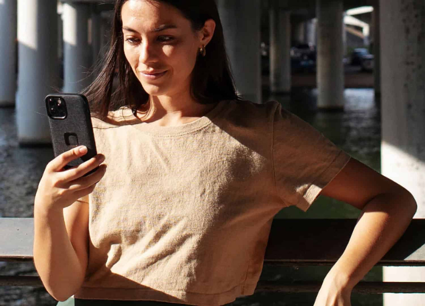 Peak Design Mobile Everyday Fabric Case for iPhone 14 Pro Max – Charcoal
