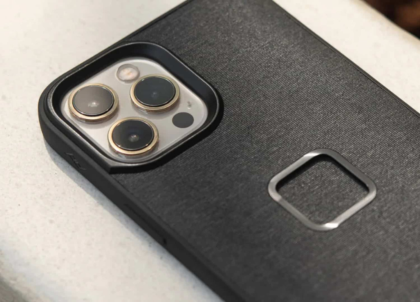 Peak Design Mobile Everyday Fabric Case for iPhone 14 Pro Max – Charcoal
