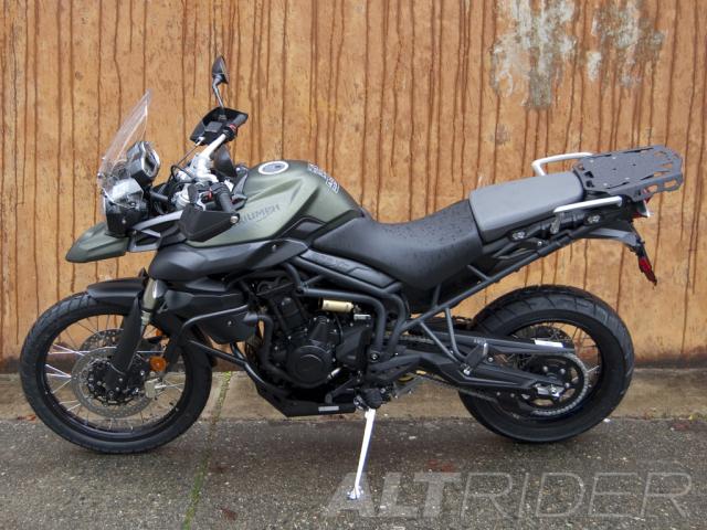 AltRider Luggage Rack for Triumph Tiger 800 - Black