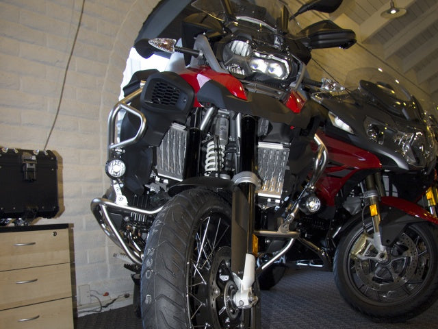 AltRider Radiator Guard for the BMW R 1200 GS Adventure Water Cooled (2018-current) - Silver