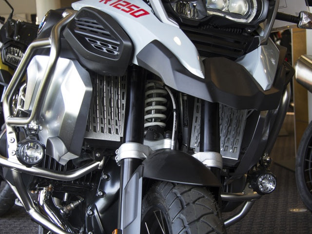 AltRider Radiator Guard for the BMW R 1250 GS Adventure Water Cooled - Silver