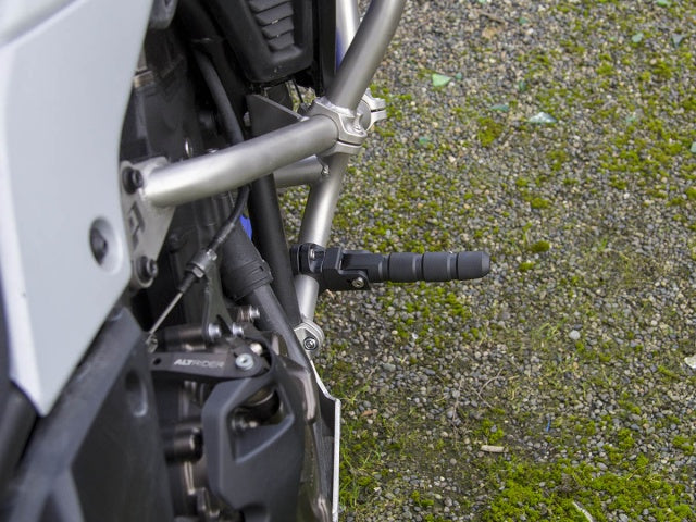 AltRider Universal Highway Foot Pegs for 1 Inch (25 mm) Diameter Bar - Black