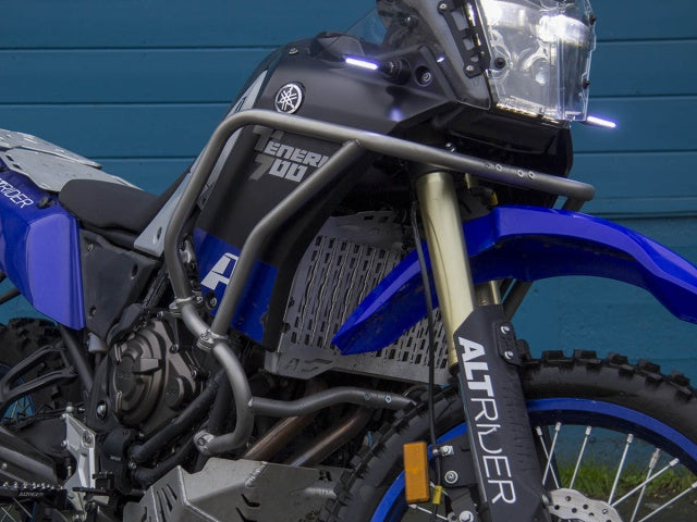 AltRider Upper Crash Bars for the Yamaha Tenere 700 - Silver