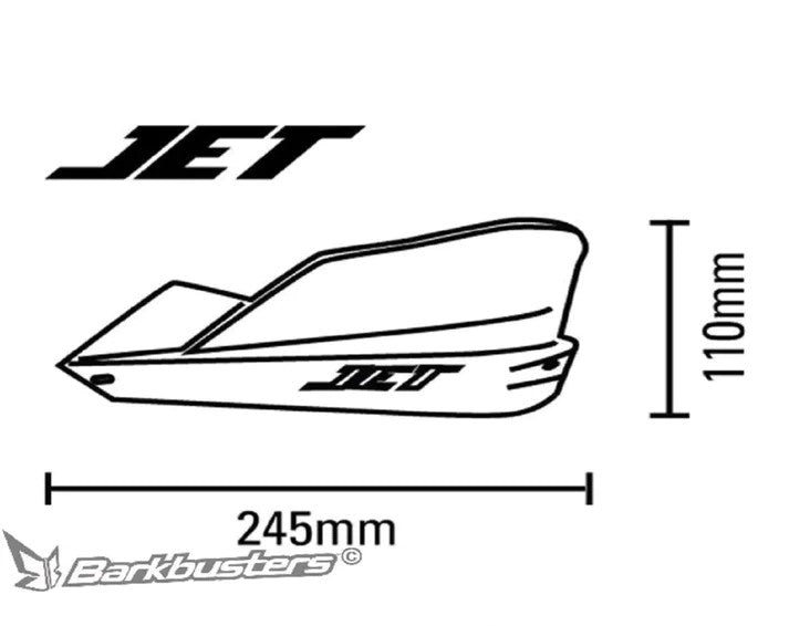 Barkbusters JET Guards – Black