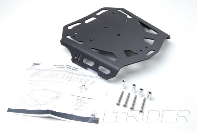 AltRider Luggage Rack for Triumph Tiger 800 - Black