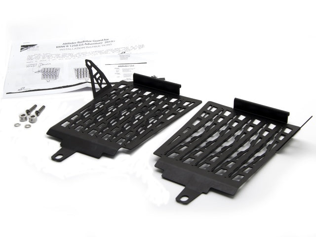AltRider Radiator Guard for the BMW R 1250 GS Adventure Water Cooled - Black
