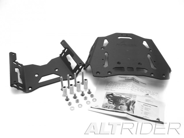 AltRider Rear Luggage Rack for Yamaha XT1200 - Black
