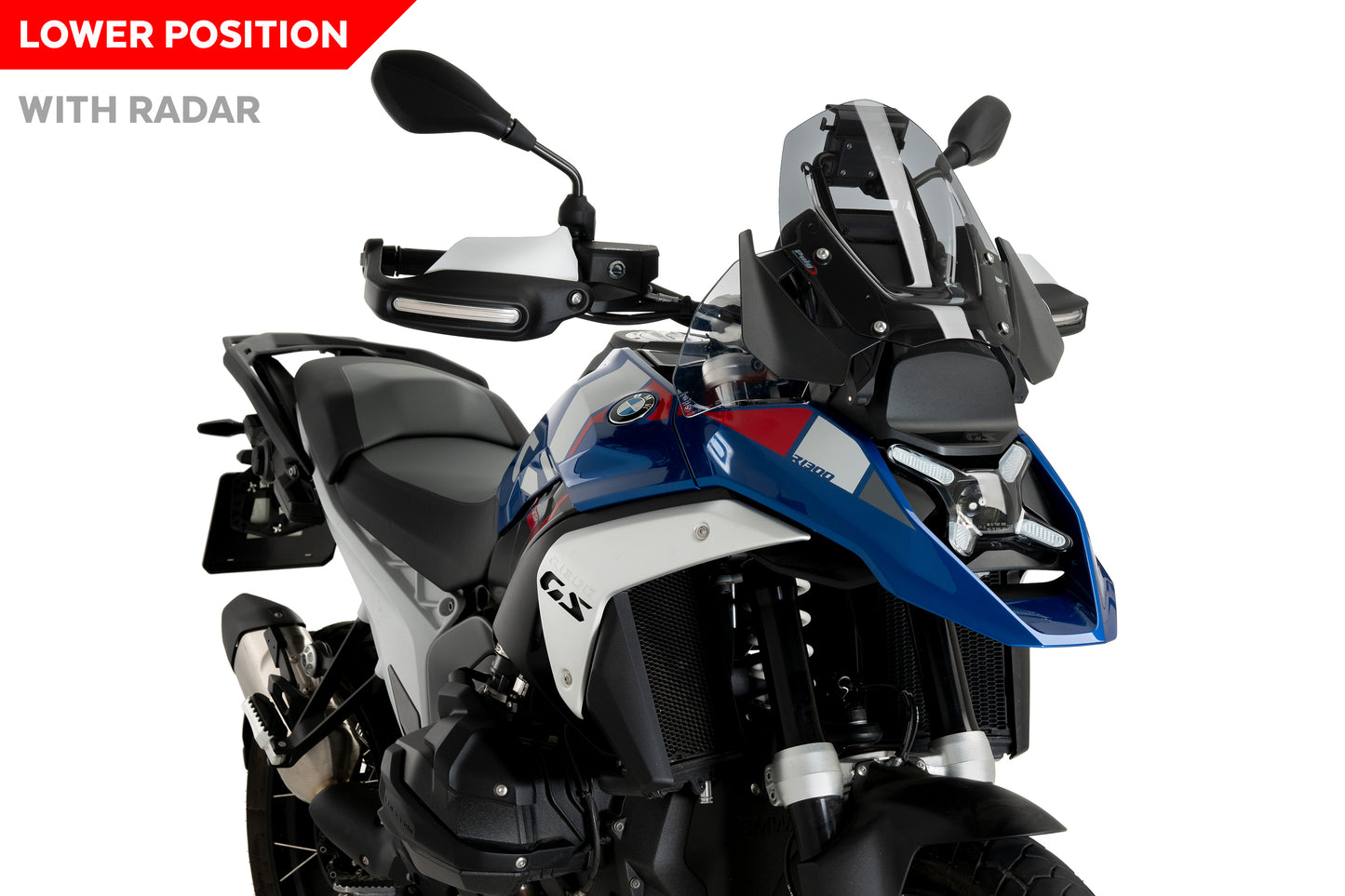 Puig racing windscreen for BMW R1300GS with RADAR #21794