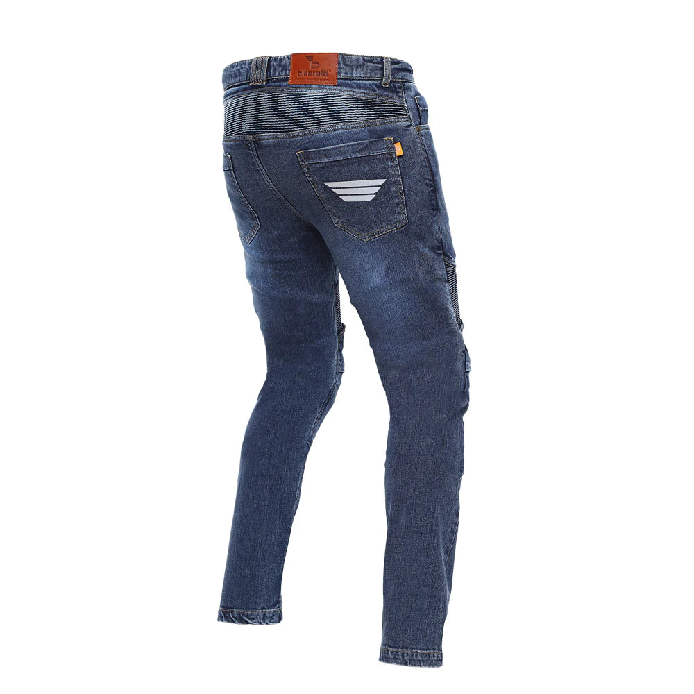 Bikeratti Steam D3O Armoured Denims- Blue