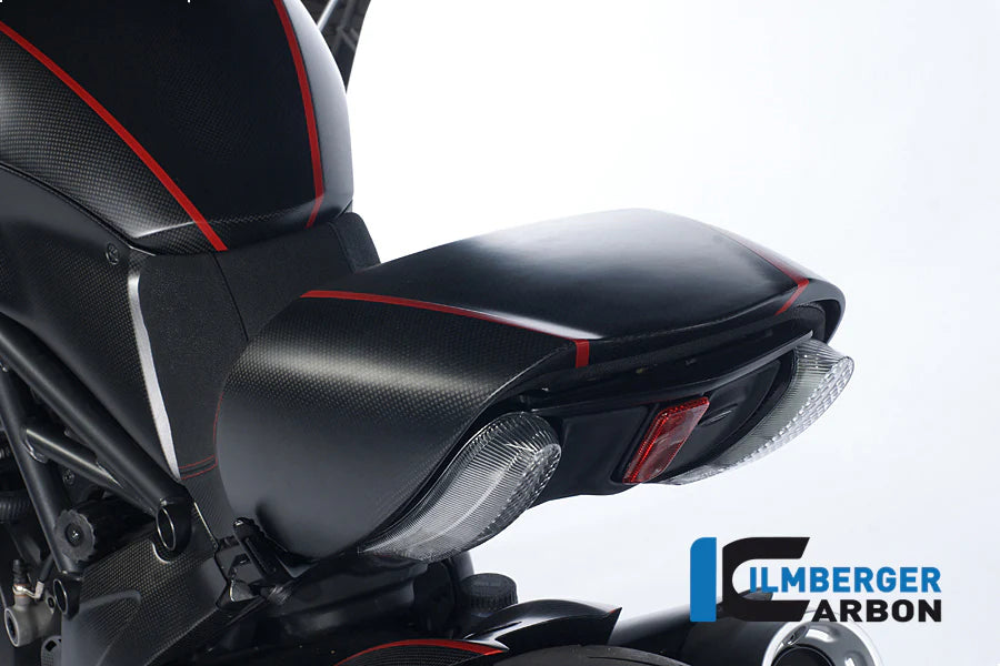 Carbon Seat Cover for Ducati Diavel - Ilmberger Carbon