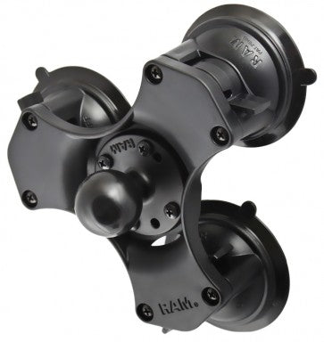 RAM Triple Suction Cup Base with 1.5" Dia. Ball