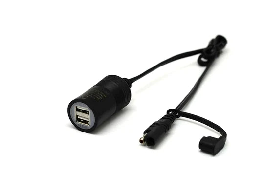 Cliff Top SAE TO DUAL USB A (CABLED)
