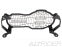 AltRider Steel Mesh Headlight Guard for the BMW R 1200 & R 1250 GS /GSA
