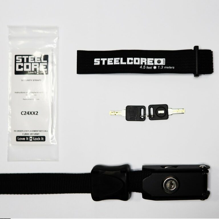 SteelCore Security Strap with Buckle Cover – 1.4m