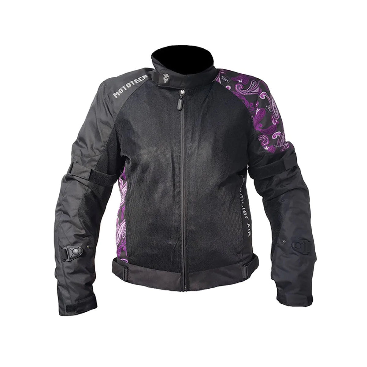 MOTOTECH Scrambler Air Women's Motorcycle Jacket Level 2 - Purple