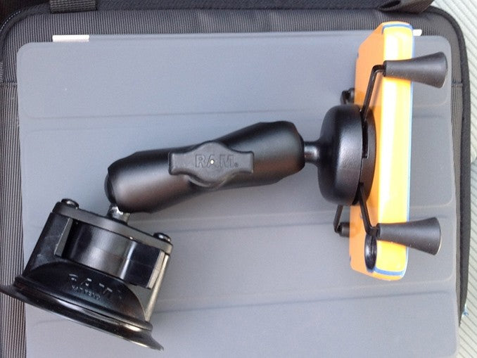 RAM Twist-Lock™ Suction Cup Mount with Universal X-Grip®Holder