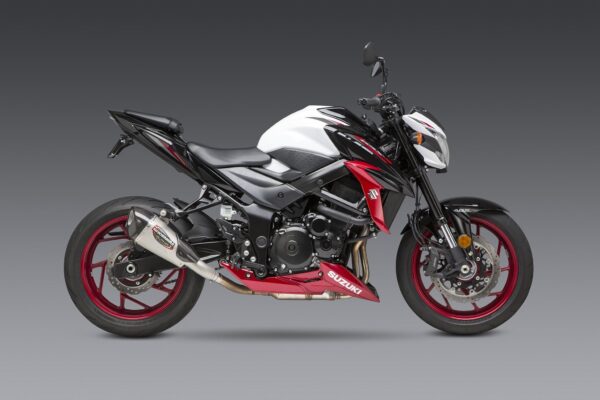 Yoshimura Alpha T SS Slip-On, W/ SS Muffler For Suzuki GSX-S750/Z 18-20