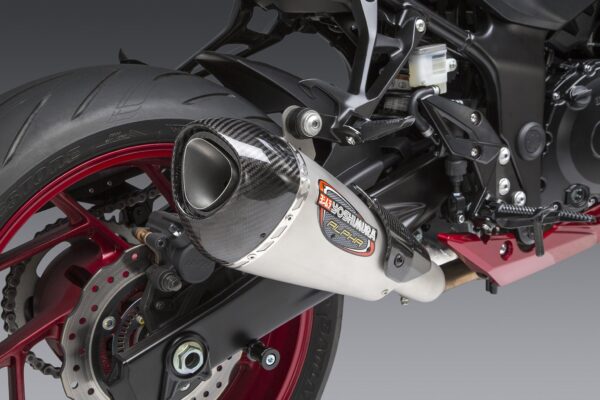 Yoshimura Alpha T SS Slip-On, W/ SS Muffler For Suzuki GSX-S750/Z 18-20