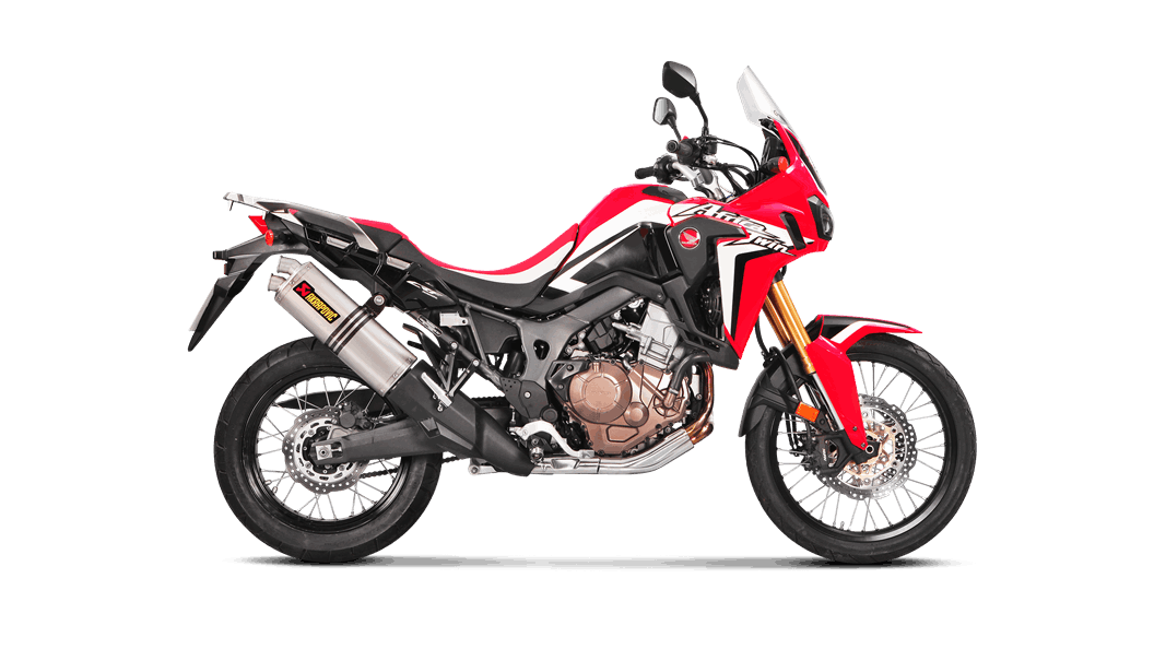 Akrapovic Slip-On Line (Titanium) HONDA CRF1000L AFRICA TWIN 2016-19