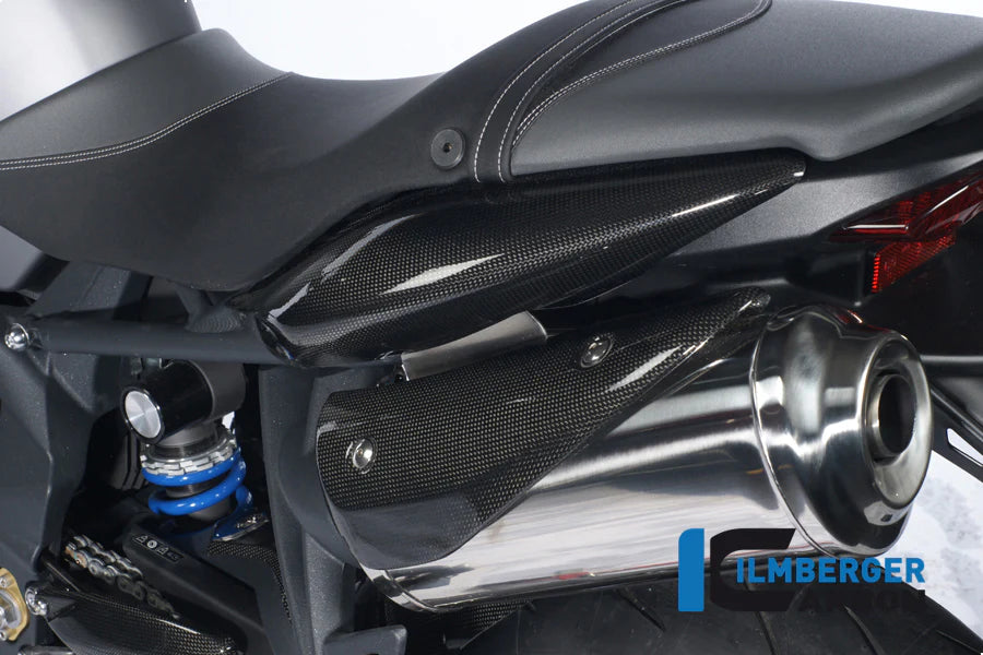 Carbon Underseat Side Panel for Triumph Street Triple 675 - Ilmberger Carbon