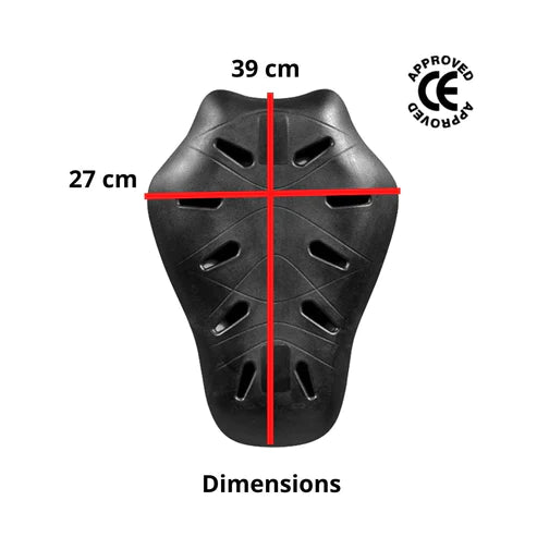 MOTOTECH Safetech Back Armour Insert - Level 2 - Medium