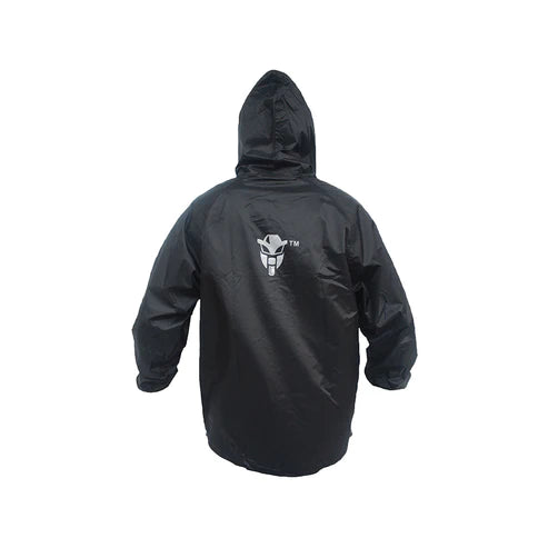 MOTOTECH Hurricane Waterproof Rain Overjacket - Black