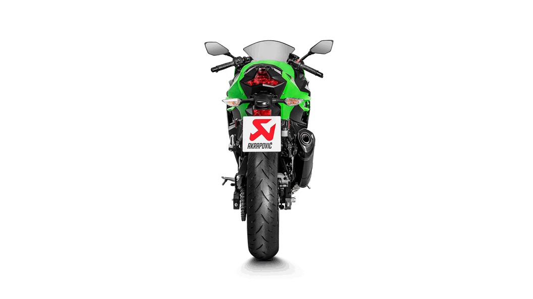 Akrapovic Slip-On Line (Carbon) KAWASAKI NINJA 400 2018-25
