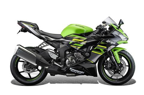 Evotech Crash Protection for Kawasaki ZX6R (2019-21) - PRN014189