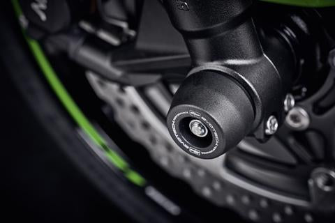 Evotech Front Spindle Bobbins for Kawasaki ZX6R (2019-21) - PRN014192