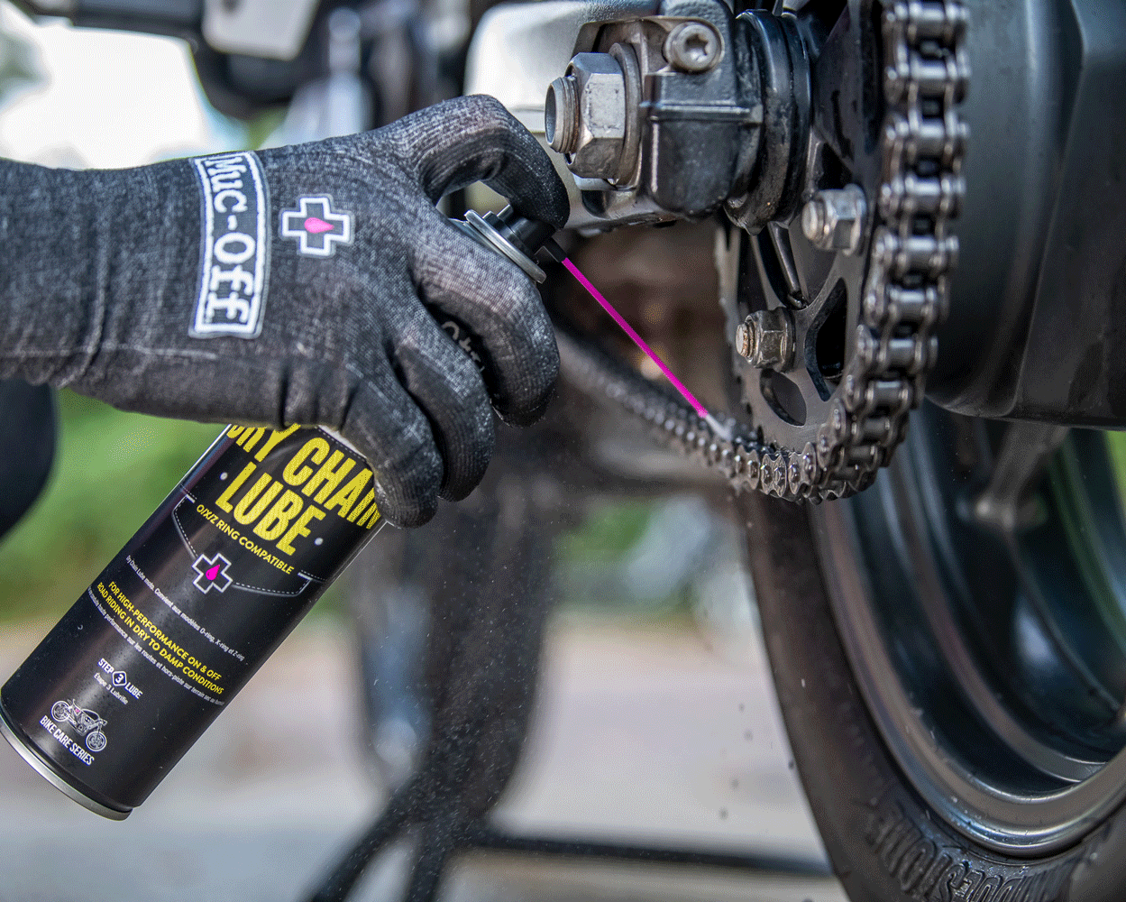 Muc-Off Motorcycle Dry Chain Lube – 400ml