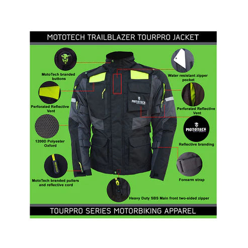 MOTOTECH Trailblazer TourPro Riding Jacket - Level 2