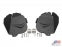 AltRider Cylinder Head Guards for the AltRider BMW R 1200 GS Crash Bars - Black