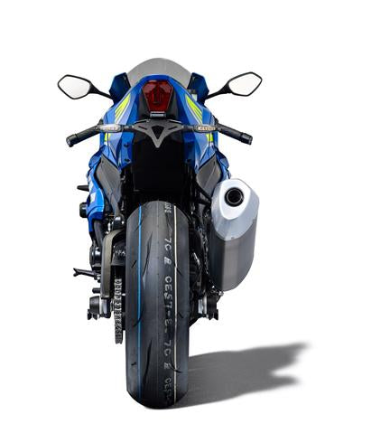 Evotech Rear Spindle Bobbins for Suzuki GSX-R1000 (2017-22) - PRN012576