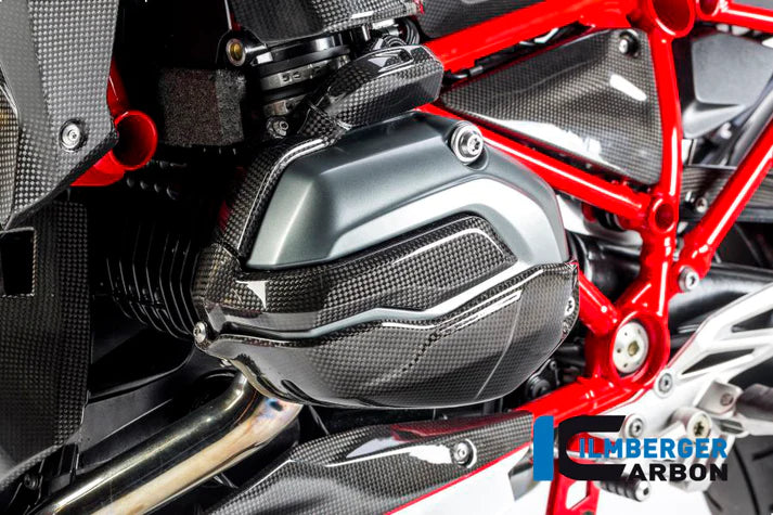 Carbon Rocker Cover, Left for BMW R1200GS/Adventure LC (2013-15) - Ilmberger Carbon