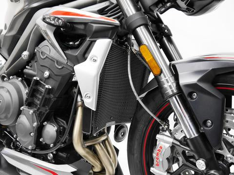 Evotech Radiator Guard for Triumph Street Triple R/S/RS (2020-22) - PRN014754