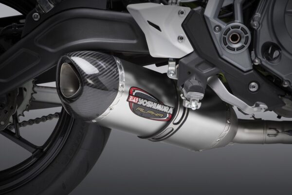 Yoshimura Race Alpha SS Full System, W/ SS Muffler For Kawasaki Ninja 650/Z 650 17-20