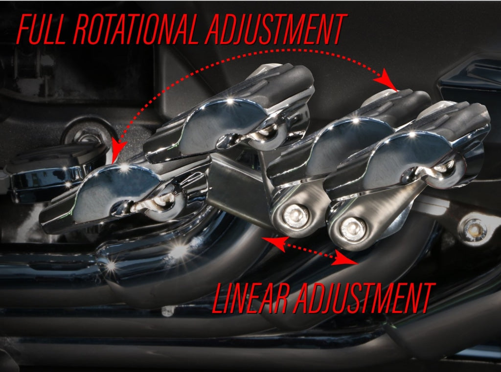GOLDSTRIKE 3-WAY ADJUSTABLE HIGHWAY PEG MOUNTS