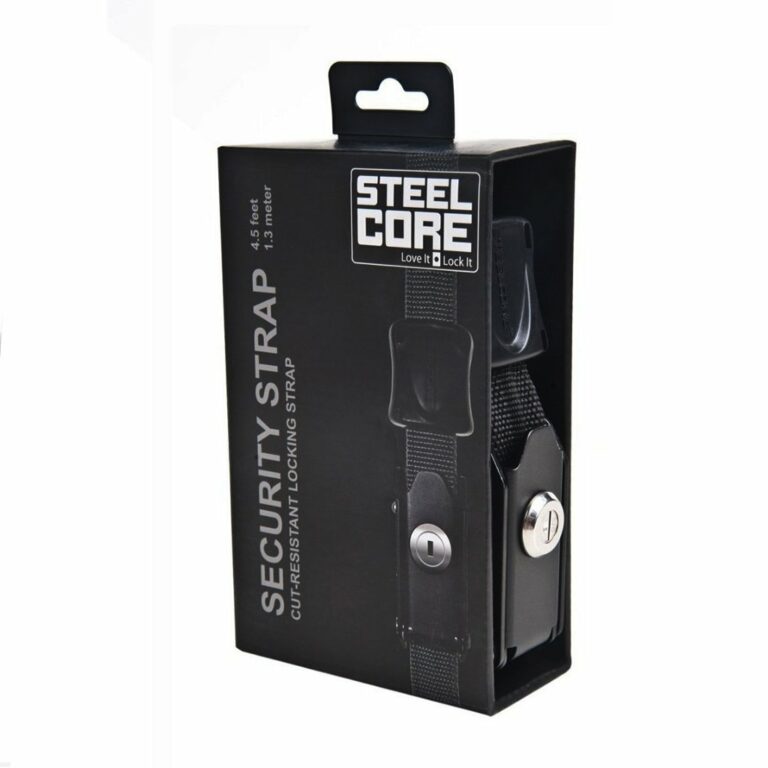 SteelCore Security Strap with Buckle Cover – 1.8m