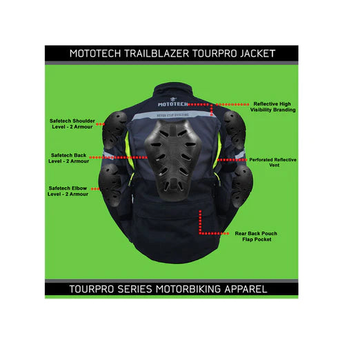 MOTOTECH Trailblazer TourPro Riding Jacket - Level 2
