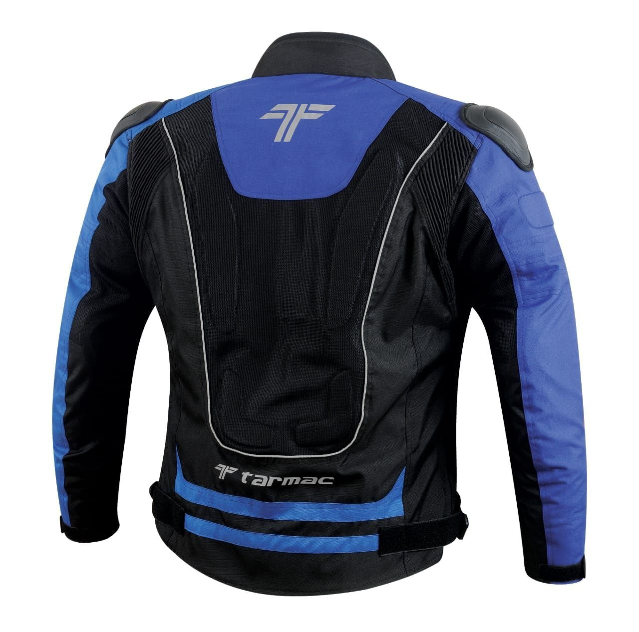 Tarmac One III Level 2 Jacket Black/Sky Blue/Royal Blue + FREE Tarmac Tex blue gloves