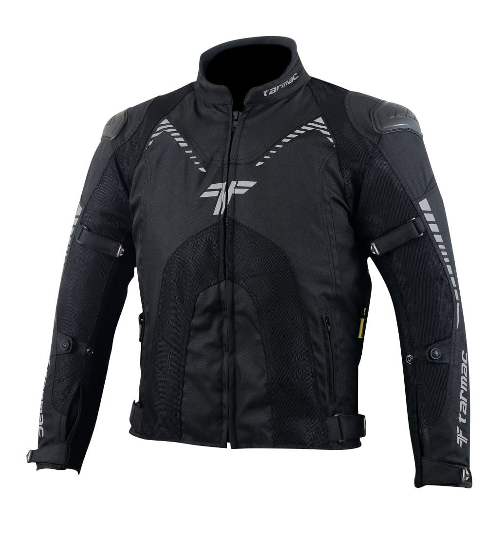 Tarmac Corsa Black Jacket Level 2 + PU chest protectors