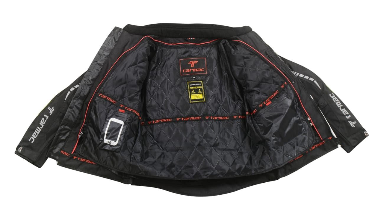 Tarmac Corsa Black Jacket Level 2 + PU chest protectors